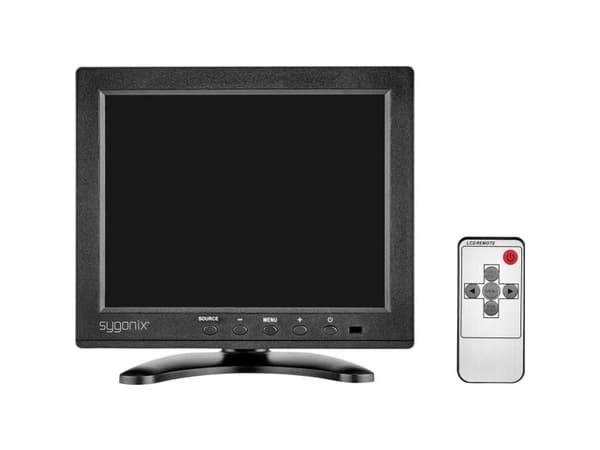 sygonix LCD-valvontamonitori 20,3 cm (8" ) 16885X1 1024 x 768 pikseliä (16885X1)