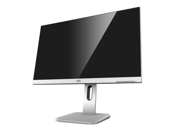 AOC 24P1/GR - LED-skjerm - 23.8" - 1920 x 1080 Full HD (1080p) @ 60 Hz - IPS - 250 cd/m² - 1000:1 - 5 ms - HDMI, DVI, DisplayPort, VGA - høyttalere