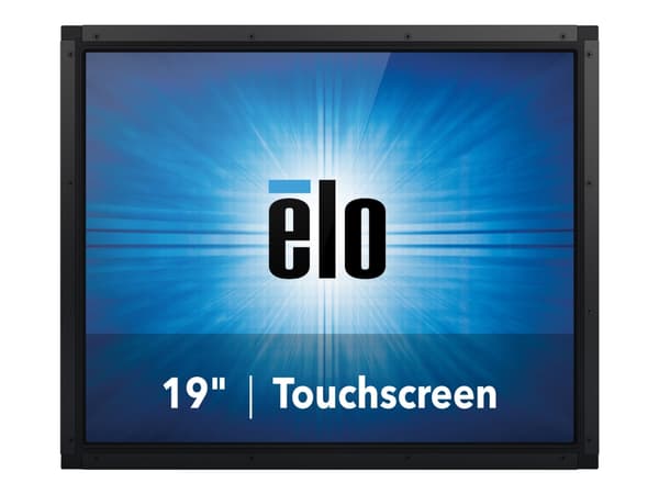 Elo 1991L - 90-Series - LED-skjerm - 19" - åpen ramme - berøringsskjerm - 1280 x 1024 @ 60 Hz - 250 cd/m² - 1000:1 - 14 ms - HDMI, VGA, DisplayPort -