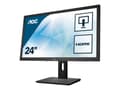 Miniatyrbilde 4 av 5: AOC Pro-line E2475PWJ - LED-skjerm - 23.6" - 1920 x 1080 Full HD (1080p) @ 60 Hz - 250 cd/m² - 1000:1 - 2 ms - HDMI, DVI, VGA - høyttalere