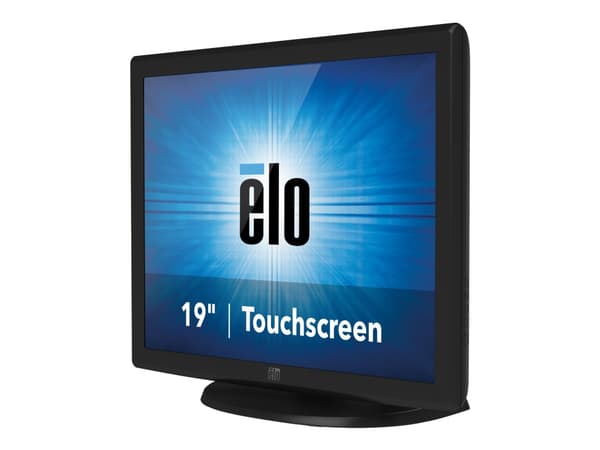 Elo Desktop Touchmonitors 1915L AccuTouch - LCD-skjerm - 19" - berøringsskjerm - 1280 x 1024 @ 75 Hz - 187 cd/m² - 1000:1 - 5 ms - VGA - mørk grå