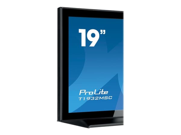 iiyama ProLite T1932MSC-B5X platta pc-skärmar 48,3 cm (19") 1280 x 1024 pixlar LED Pekskärm Bordsskiva Svart