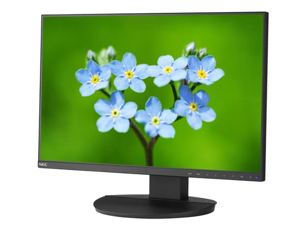 NEC MultiSync EA231WU-BK - LED-skärm - 23" (22.5" visbar) - 1920 x 1200 WUXGA - IPS - 250 cd/m² - 1000:1 - 5 ms - HDMI, DVI-D, VGA, DisplayPort - hög Svart