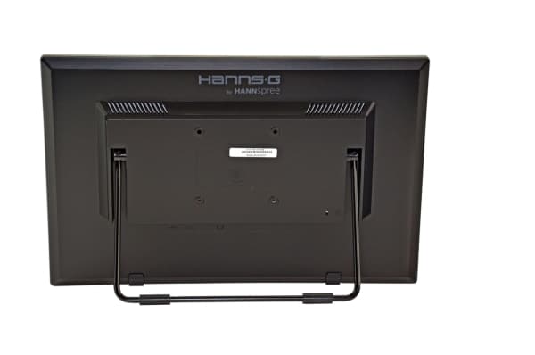 HANNS.G HT161HNB - HT Series - LED-skärm - 15.6" - pekskärm - 1366 x 768 @ 60 Hz - 220 cd/m² - 500:1 - 12 ms - HDMI, VGA - hörlur