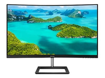 Philips E-line 272E1CA - LED-skjerm - kurvet - 27" - 1920 x 1080 Full HD (1080p) @ 75 Hz - VA - 250 cd/m² - 3000:1 - 4 ms - HDMI, VGA, DisplayPort -