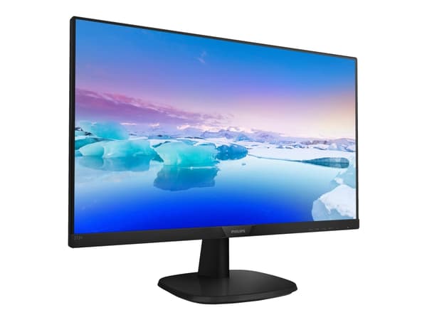 Philips V-line 273V7QDSB - LED-skärm - 27" - 1920 x 1080 Full HD (1080p) @ 60 Hz - IPS - 250 cd/m² - 1000:1 - 5 ms - HDMI, DVI-D, VGA - svart med str
