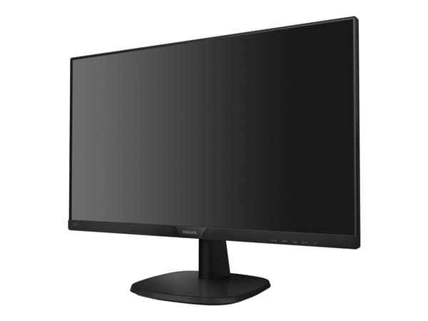 Philips V-line 243V7QDSB - LED-skjerm - 24" (23.8" synlig) - 1920 x 1080 Full HD (1080p) @ 60 Hz - IPS - 250 cd/m² - 1000:1 - 5 ms - HDMI, DVI-D, VGA Sort