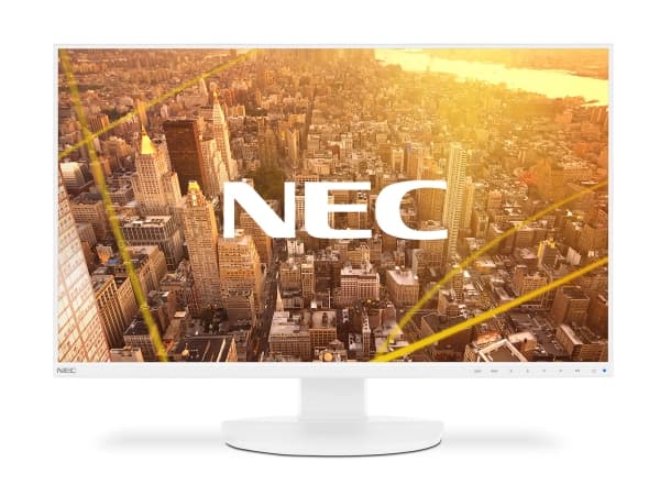 NEC MultiSync EA271F - LED-skjerm - 27" - 1920 x 1080 Full HD (1080p) - AH-IPS - 250 cd/m² - 1000:1 - 6 ms - HDMI, DVI-D, VGA, DisplayPort - høyttale
