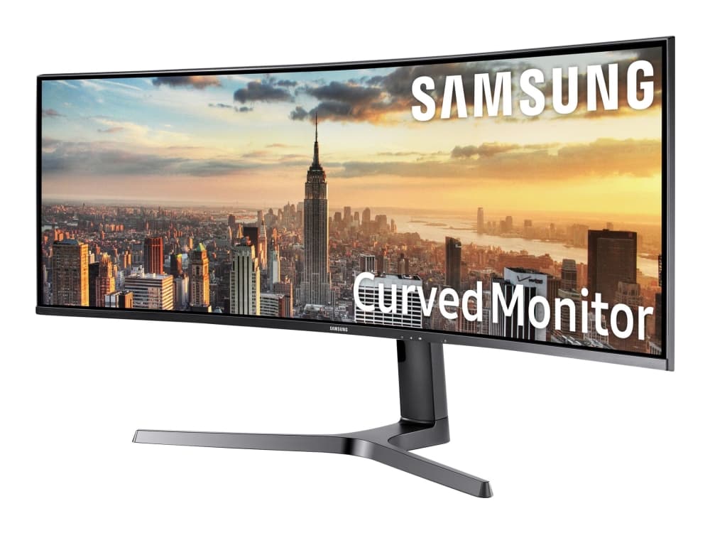 Samsung C43J890DKU - CJ89 Series - LED-skjerm - kurvet - 43" (43.4" synlig) - 3840 x 1200 @ 120 Hz - VA - 300 cd/m² - 3000:1 - 5 ms - HDMI, DisplayPo