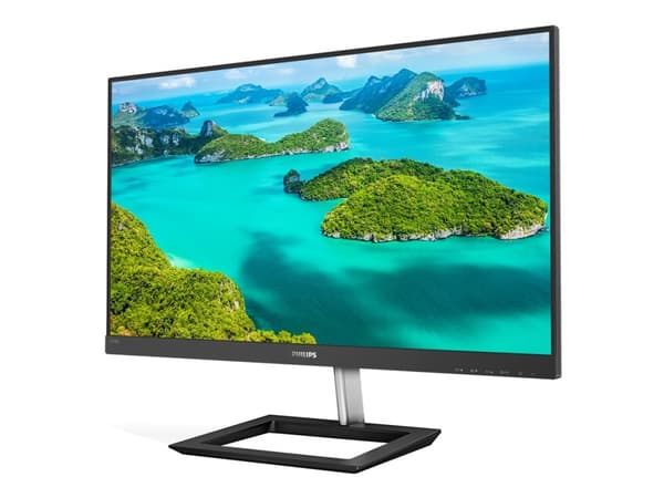 Philips E-line 278E1A - LED-skjerm - 27" - 3840 x 2160 4K @ 60 Hz - IPS - 350 cd/m² - 1000:1 - 4 ms - 2xHDMI, DisplayPort - høyttalere - skinnende sv