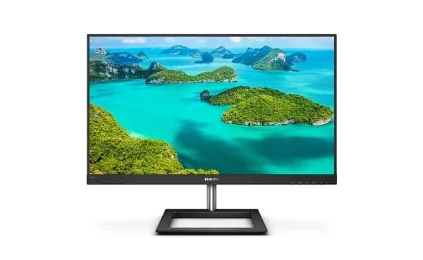 Philips E-line 278E1A - LED-skjerm - 27" - 3840 x 2160 4K @ 60 Hz - IPS - 350 cd/m² - 1000:1 - 4 ms - 2xHDMI, DisplayPort - høyttalere - skinnende sv