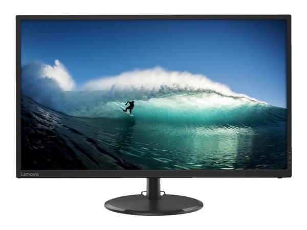 Lenovo C32q-20 - LED-näyttö - 31,5" - 2560 x 1440 @ 75 Hz - IPS - 250 cd/m² - 1000:1 - 4 ms - HDMI, DisplayPort - mattamusta - suihkumusta