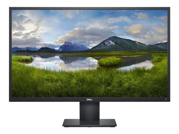 Dell E2720H - LED-skärm - 27" - 1920 x 1080 Full HD (1080p) @ 60 Hz - IPS - 300 cd/m² - 1000:1 - 5 ms - VGA, DisplayPort - med 3 års avancerad utbyte