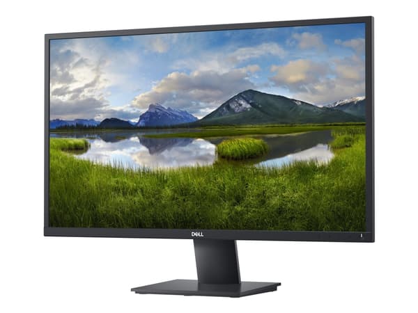 Dell E2720H - LED-skärm - 27" - 1920 x 1080 Full HD (1080p) @ 60 Hz - IPS - 300 cd/m² - 1000:1 - 5 ms - VGA, DisplayPort - med 3 års avancerad utbyte Svart