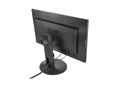 68.6cm/27" (1920x1080) Fujitsu B27-9 TS 5ms 16:9 USB HDMI VGA DisplayPort VESA-kaiutin Full HD Musta