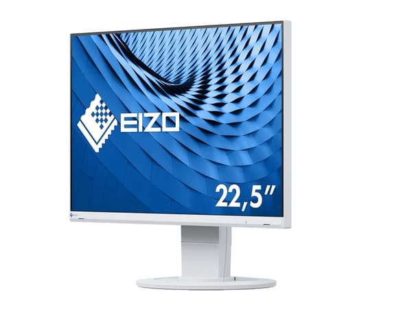 EIZO FlexScan EV2360-WT - LED-skärm - 22.5" - 1920 x 1200 - IPS - 1000:1 - 5 ms - DVI-D, VGA, DisplayPort - högtalare - vit
