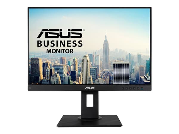 ASUS BE24WQLB - LED-skjerm - 24.1" - 1920 x 1200 - IPS - 300 cd/m² - 1000:1 - 5 ms - HDMI, VGA, DisplayPort - høyttalere - svart