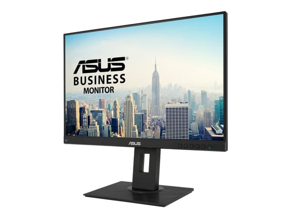 ASUS BE24WQLB - LED-skjerm - 24.1" - 1920 x 1200 - IPS - 300 cd/m² - 1000:1 - 5 ms - HDMI, VGA, DisplayPort - høyttalere - svart