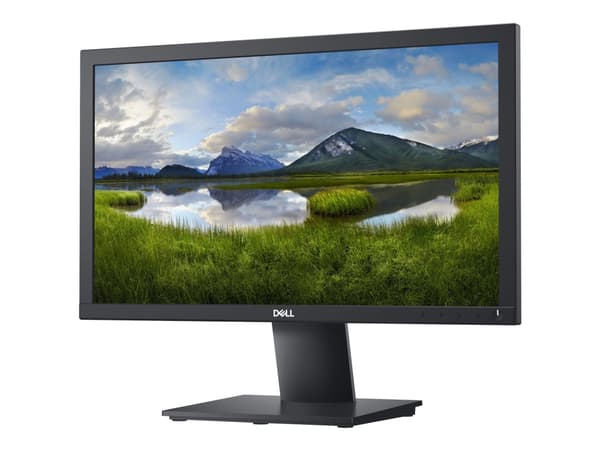 Dell E2020H - LED-skärm - 20" (19.5" visbar) - 1600 x 900 @ 60 Hz - TN - 250 cd/m² - 1000:1 - 5 ms - VGA, DisplayPort - svart - med 3 års avancerad u Svart