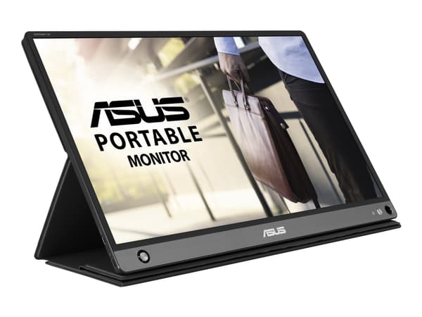 ASUS ZenScreen GO MB16AHP - LCD-skärm - 15.6" - bärbar - 1920 x 1080 Full HD (1080p) @ 60 Hz - IPS - 250 cd/m² - 700:1 - 5 ms - Micro HDMI, USB-C - h