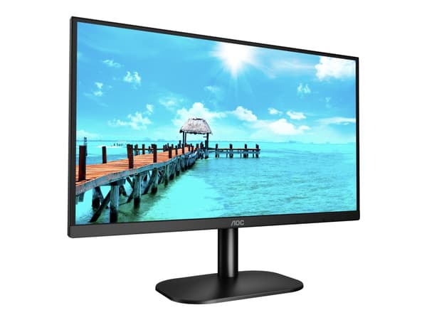 AOC 22B2H/EU - LED-skjerm - 22" (21.5" synlig) - 1920 x 1080 Full HD (1080p) @ 75 Hz - VA - 200 cd/m² - 3000:1 - 4 ms - HDMI, VGA - svart