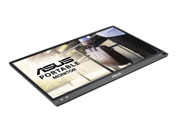 ASUS ZenScreen MB16ACE - LED-näyttö - 15,6" - kannettava tietokone - 1920 x 1080 Full HD (1080p) - IPS - 250 cd/m² - 5 ms - USB-C - tummanharmaa