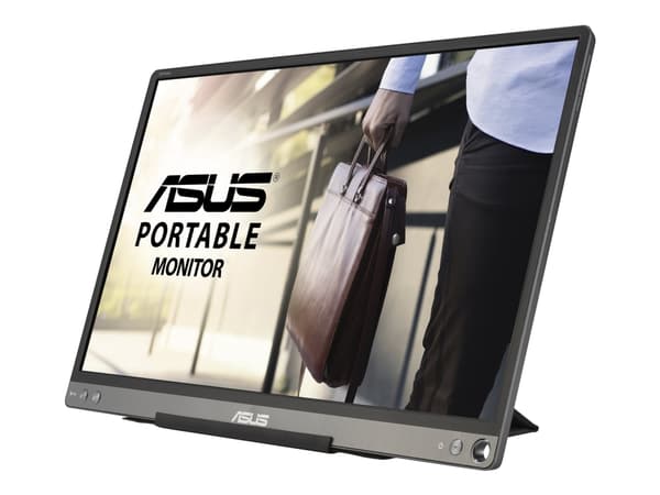 ASUS ZenScreen MB16ACE - LED-näyttö - 15,6" - kannettava tietokone - 1920 x 1080 Full HD (1080p) - IPS - 250 cd/m² - 5 ms - USB-C - tummanharmaa