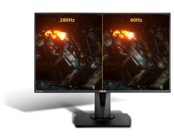 ASUS TUF Gaming VG279QM - LED-skjerm - gaming - 27" - 1920 x 1080 Full HD (1080p) @ 280 Hz - IPS - 400 cd/m² - 1000:1 - DisplayHDR 400 - 1 ms - 2xHDM