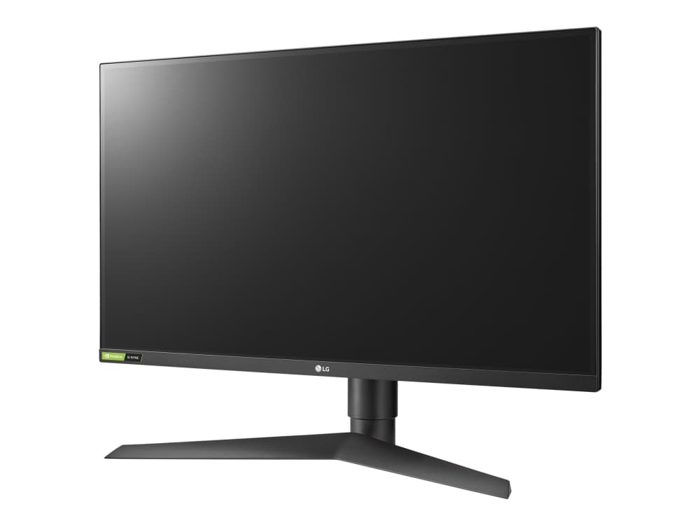 LG UltraGear 27GL83A-B - LED-skjerm - 27" (27" synlig) - 2560 x 1440 QHD @ 144 Hz - IPS - 350 cd/m² - 1000:1 - HDR10 - 1 ms - 2xHDMI, DisplayPort