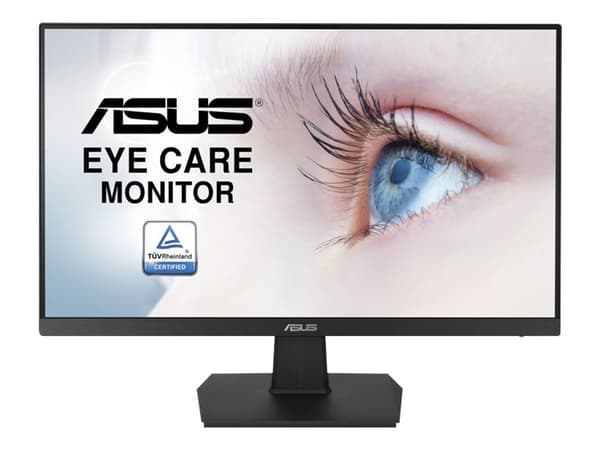 ASUS VA27EHE - LED-näyttö - 27" - 1920 x 1080 Full HD (1080p) - IPS - 250 cd/m² - 1000:1 - HDMI, VGA - musta - musta