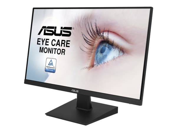 ASUS VA27EHE - LED-näyttö - 27" - 1920 x 1080 Full HD (1080p) - IPS - 250 cd/m² - 1000:1 - HDMI, VGA - musta - musta