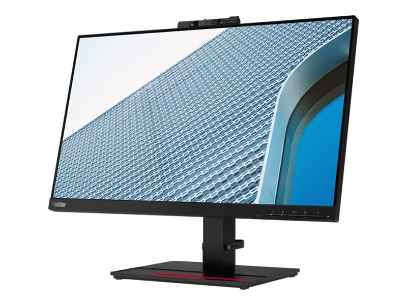 Lenovo ThinkVision T24v-20 - LED-skjerm - 23.8" (23.8" synlig) - 1920 x 1080 Full HD (1080p) @ 60 Hz - IPS - 250 cd/m² - 1000:1 - 4 ms - HDMI, VGA, D