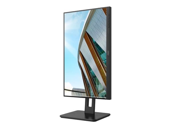 AOC 22P2Q - LED-skärm - 22" (21.5" visbar) - 1920 x 1080 Full HD (1080p) @ 75 Hz - IPS - 250 cd/m² - 1000:1 - 4 ms - HDMI, DVI, 2xDisplayPort, VGA -