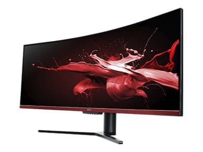 Acer EI431CR Sbmiiipx - LED-skjerm - kurvet - 43.4" - 3840 x 1200 DWFHD @ 120 Hz - VA - 600 cd/m² - 4 ms - 3xHDMI, DisplayPort - høyttalere - svart