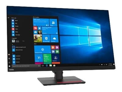 Lenovo ThinkVision T32h-20 - LED-näyttö - 32" - 2560 x 1440 QHD - IPS - 350 cd/m² - 1000:1 - 4 ms - HDMI, DisplayPort, USB-C - mattamusta - suihkumus