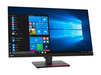 Lenovo ThinkVision T32h-20 - LED-näyttö - 32" - 2560 x 1440 QHD - IPS - 350 cd/m² - 1000:1 - 4 ms - HDMI, DisplayPort, USB-C - mattamusta - suihkumus