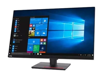 Lenovo ThinkVision T32h-20 - LED-näyttö - 32" - 2560 x 1440 QHD - IPS - 350 cd/m² - 1000:1 - 4 ms - HDMI, DisplayPort, USB-C - mattamusta - suihkumus