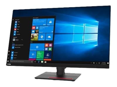 Lenovo ThinkVision T32h-20 - LED-näyttö - 32" - 2560 x 1440 QHD - IPS - 350 cd/m² - 1000:1 - 4 ms - HDMI, DisplayPort, USB-C - mattamusta - suihkumus musta