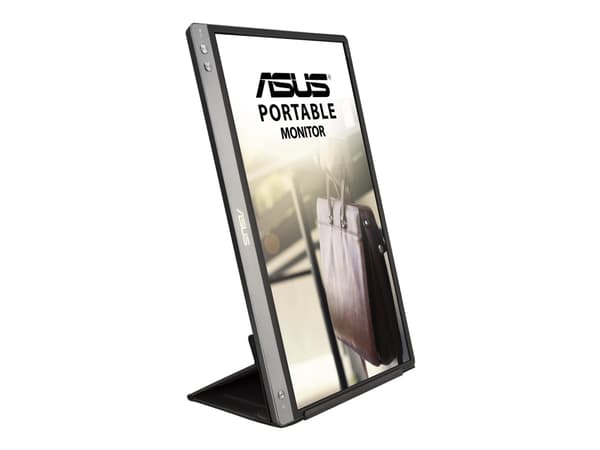 ASUS ZenScreen MB14AC - LED-skjerm - 14" - portabel - 1920 x 1080 Full HD (1080p) - IPS - 220 cd/m² - 700:1 - 5 ms - USB-C - mørk grå