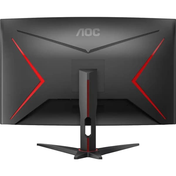 AOC | Gaming C32G2ZE/BK - LED-skärm - Böjd - 31,5" (1920 x 1080) - @240Hz - VA-panel - 1ms | Svart/röd