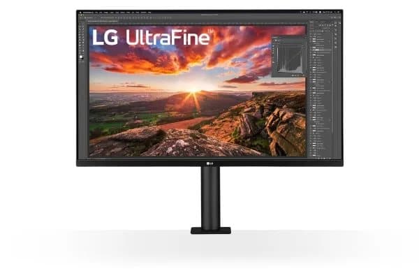 LG Ultrafine 32UN880-B - LED-skärm - 32" (31,5" för visning) - 3840 x 2160 4K @ 60 Hz - IPS - HDR10 - 350 cd/m² - 1000:1 - 5 ms - 2 x HDMI / DisplayP