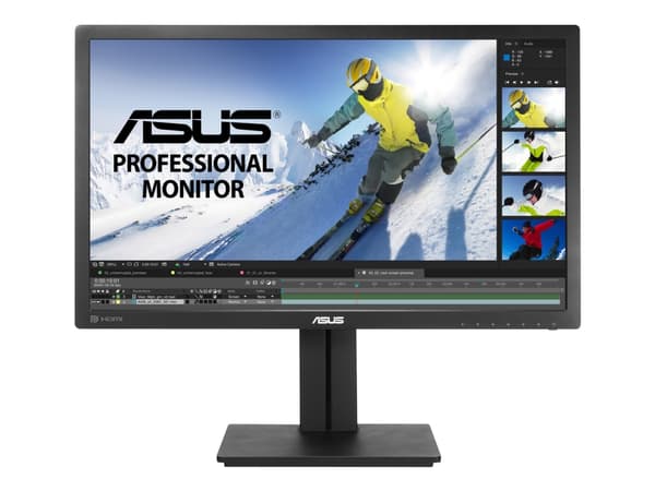 ASUS PB278QV - LED-skärm - 27" - 2560 x 1440 - IPS - 300 cd/m² - 5 ms - HDMI, DVI-D, VGA, DisplayPort - högtalare - svart