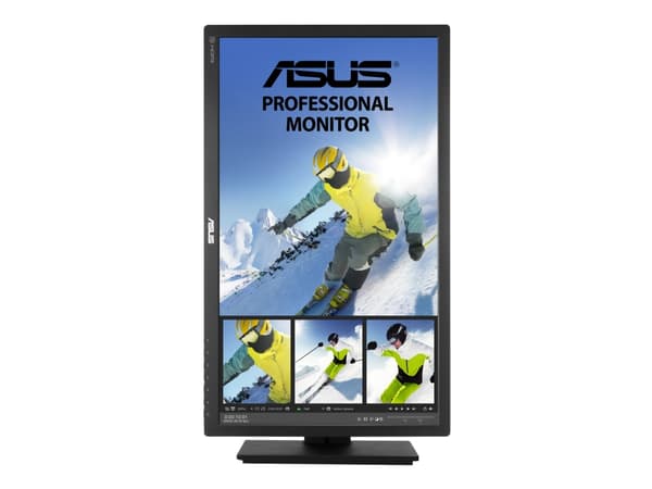 ASUS PB278QV - LED-skärm - 27" - 2560 x 1440 - IPS - 300 cd/m² - 5 ms - HDMI, DVI-D, VGA, DisplayPort - högtalare - svart