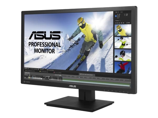 ASUS PB278QV - LED-skjerm - 27" - 2560 x 1440 - IPS - 300 cd/m² - 5 ms - HDMI, DVI-D, VGA, DisplayPort - høyttalere - svart Sort