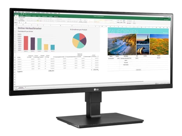 LG 29BN650-B - LED-skärm - 29" - 2560 x 1080 UWFHD @ 75 Hz - AH-IPS - 350 cd/m² - 1000:1 - 5 ms - 2xHDMI, DisplayPort - högtalare - mattsvart
