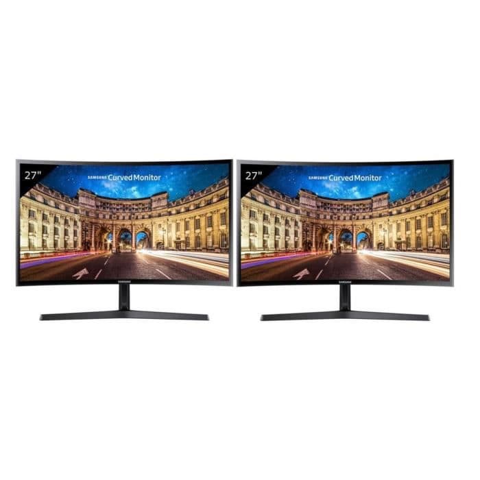 SAMSUNG Dual Screen 27-pack - böjd
