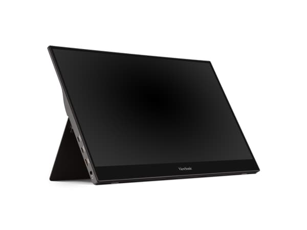 Viewsonic TD1655, 39,6 cm (15.6"), 1920 x 1080 piksler, Full HD, LED, 6,5 ms, Sort, Sølv
