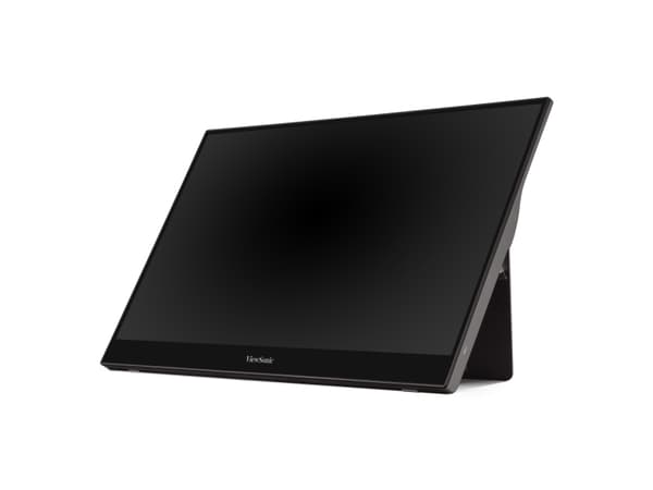 Viewsonic TD1655, 39,6 cm (15.6"), 1920 x 1080 piksler, Full HD, LED, 6,5 ms, Sort, Sølv