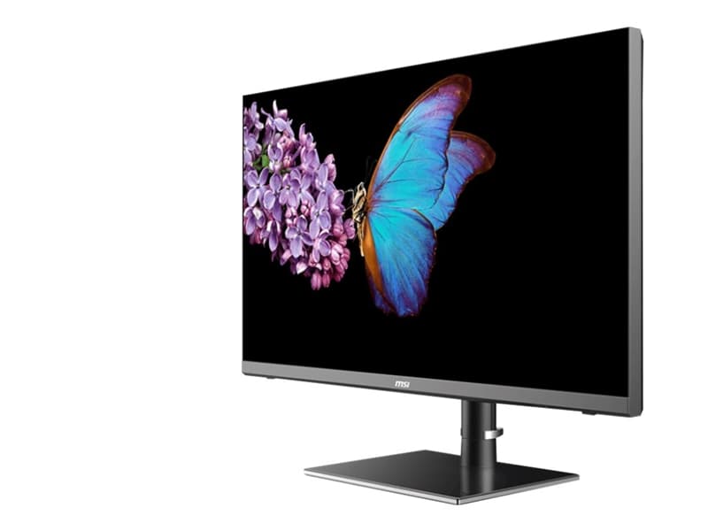 MSI Creator PS321QR, 81,3 cm (32"), 2560 x 1440 pikseliä, Quad HD, LCD, 1 ms, Musta