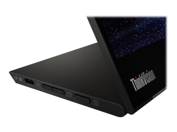 Lenovo ThinkVision M14t - LED-skjerm - 14" - portabel - berøringsskjerm - 1920 x 1080 Full HD (1080p) @ 60 Hz - 300 cd/m² - 700:1 - 6 ms - 2xUSB-C -